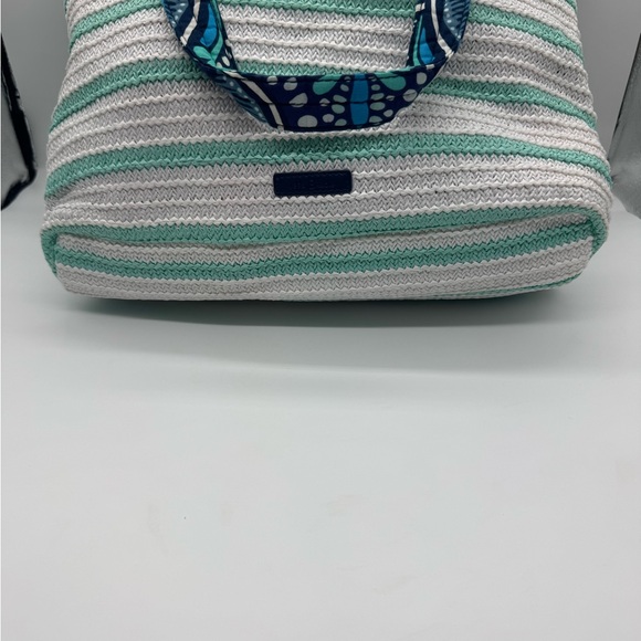 NWT Vera Bradley Sea Turtle Straw Beach Tote. - Picture 4 of 5